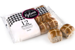 Traditional Hot Cross Buns – 12 Snack Size